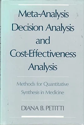 Meta-analysis, Decision Analysis an..., Petitti, Diana  - Image 1 of 2