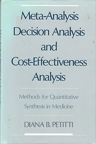 Meta-analysis, Decision Analysis an..., Petitti, Diana  - Image 1 of 2