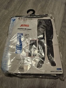 Charades Faux Leather Jeans 38 Waist - Picture 1 of 3