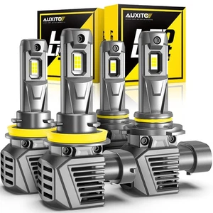 H11 9005 LED Headlight Super Bright Bulbs Kit 6500K White 500000LM High/Low Beam - Imagen 1 de 15