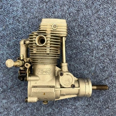 OS FS-40 4 Stroke RC Engine Ogawa Seiki Glow Engine Vintage Model Airplane - Image 1 of 4