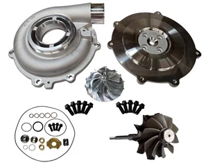 Kit completo de reconstrucción turbo de 63,5 mm para turbos Duramax 2004,5-2007 LLY-LBZ 6,6 l - Imagen 1 de 2