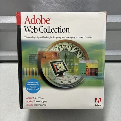 Adobe Web Collection Software for Mac 17570001 *NEW/ Sealed - Image 1 of 4