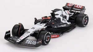MODELLINO AUTO F1 STATICO MINIGT ALPHATAURI AT04 DE VRIES AUSTRALIA 2023 1/64 - Foto 1 di 4