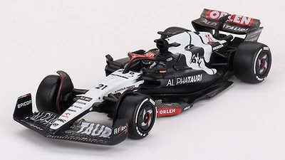 MODELLINO AUTO F1 STATICO MINIGT ALPHATAURI AT04 DE VRIES AUSTRALIA 2023 1/64 - Immagine 1 di 4