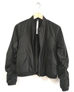 Lululemon “Above the Clouds” Jacket – Lightweight Bomber, Black, Women’s Size 4 - Picture 1 of 6