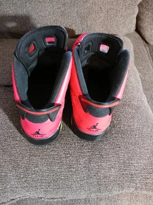 Nike Air Jordan Retro 6 Infravermelho 23 GS Toro Tamanho 7Y 384665-623 Sem Caixa - Imagem 1 de 4