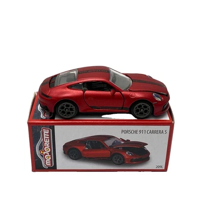 Porsche 911 Carrera S 992 Red Majorette 209L Diecast Car Toy Fair Car 2020 - Image 1 of 3