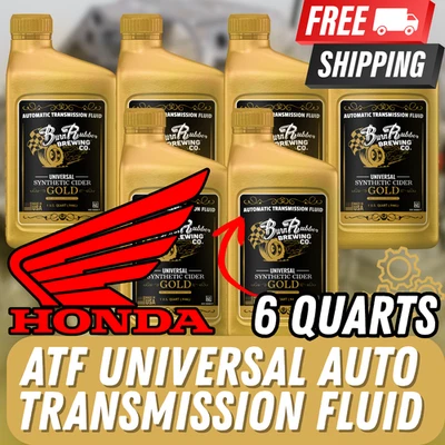 6 QTS OEM Universal Honda Acura Automatic Transmission Fluid ATF DW-1 NEW SEALED - Image 1 of 4
