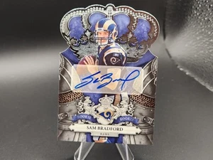 2010 Panini Crown Royale - Sam Bradford Rookie Auto /299 STL Rams - Picture 1 of 4