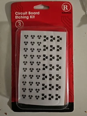 RADIO SHACK  277-0159 Circuit Board Etching Kit Level 3 Advanced NOS NEW! - Image 1 of 2