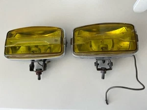 Vintage Made in Japan JDM yellow fog lights, 70’s used in good condition - Picture 1 of 9