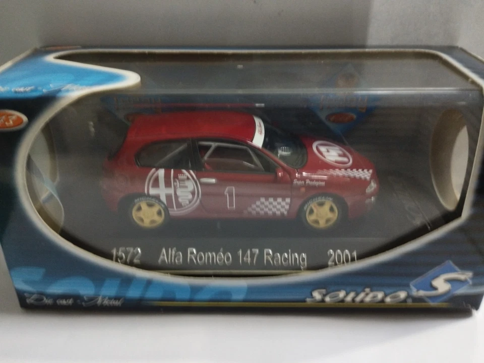 Solido 1572 Alfa Romeo 147 Racing 2001 #1 Scala 1/43 - Immagine 1 di 1