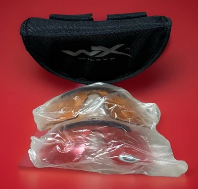 Lentes de repuesto avanzadas Wiley X Saber 2 rojas y naranjas con estuche Foto 1 de 4