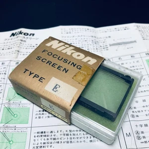 🍙Excellent+5🍙Nikon Focusing Grid Screen Type E for Nikon F, F2 from Japan - Picture 1 of 18