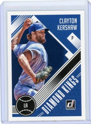 2018 Diamond Kings Clayton Kershaw Los Angeles Dodgers Diamond Kings Card #14 - Image 1 of 2