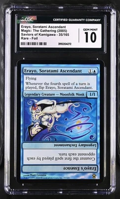 ERAYO, SORATAMI ASCENDANT Saviors of Kamigawa Foil Rare CGC 10 MTG - Image 1 of 2