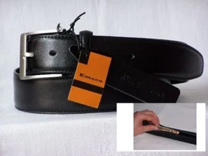 TREASURE BELT MONEY BELT SPLIT LEATHER MONEY BELT 6044E - Picture 1 of 1
