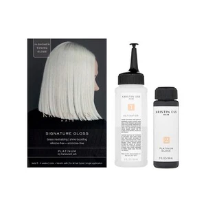 Kristin Ess The One Signature Hair Gloss - Platinum: Icy Translucent Ash - Picture 1 of 8