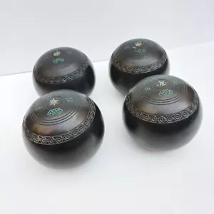 1991 'Ships Wheel' Drakes Pride Specials Lawn Bowls H18296 Size 5M - Picture 1 of 11