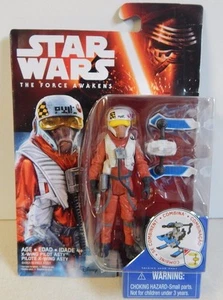 Star Wars El Despertar de la Fuerza X-Wing Pilot Asty 3 3/4" ¡Sin usar, en caja! - Imagen 1 de 4