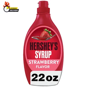 Strawberry Syrup Bottle, 22 Oz - Picture 1 of 12