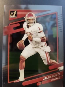 2023 Clearly Donruss Jalen Hurts Card #6 - Picture 1 of 2