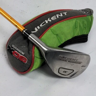 LH Nickent 3DX DC #4 Hybrid 23 degree Graphite Grafalloy Flex S 86g 3.2 Torque - Image 1 of 4