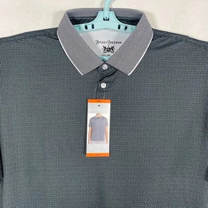 Hickey Freeman Polo Shirt Mens 2XL Golf Performance Stretch Short Sleeve Wicking - Picture 1 of 8