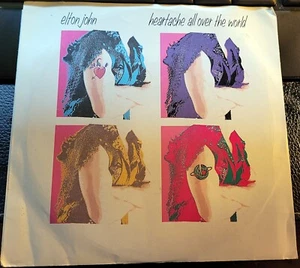 Elton John Heartache All Over The World  Promo Geffen Records 7-28578-A - Picture 1 of 4