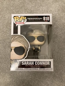 Funko Pop Terminator Dark Fate Sarah Connor #818 Rare & Vaulted BNIB - Picture 1 of 6
