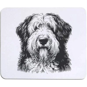 'Old English Sheepdog' Mouse Mat / Desk Pad (MO00034064) - Photo 1/2