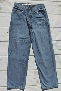 Pepe UK London Jeans Uomo Taglia 34W x 34L (Etichetta) 33W x 31,5L (Effettivo) 5 Tasche - Foto 1 di 9