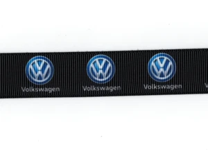 Volkswagen 7/8" Grosgrain Ribbon 1,3,5,10 Yard - Picture 1 of 1