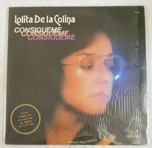 LOLITA DE LA COLINA -CONSIGUEME- MEXICAN LP, TRANSLUCENT RED + INNER SLEEVE,  - Picture 1 of 7