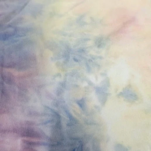 Tecido poli/elastano duplo escovado tintura pastel 58" por jarda - Imagem 1 de 1