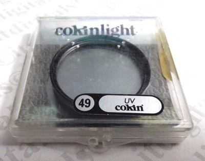 Genuine France 49mm Cokin UV Glass Lens Filter Safety Protection 49 mm Cokinligh - Image 1 of 4