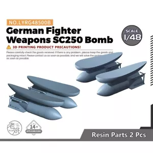 Piezas de actualización modelo Yao's Studio 1/48 armas de combate alemanas bomba SC250 - Imagen 1 de 3