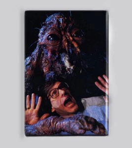 THE FLY & DAVID CRONENBERG - 2"x3" POSTER MAGNET horror movie fangoria 1986 - Picture 1 of 3