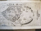 Europe, Italy. Ostia Harbour, Rome, Antonio Lafreri, Jacob D Rubeis.roma 1620-30