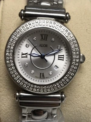 Relógio feminino de aço inoxidável Alor California - Imagem 1 de 4