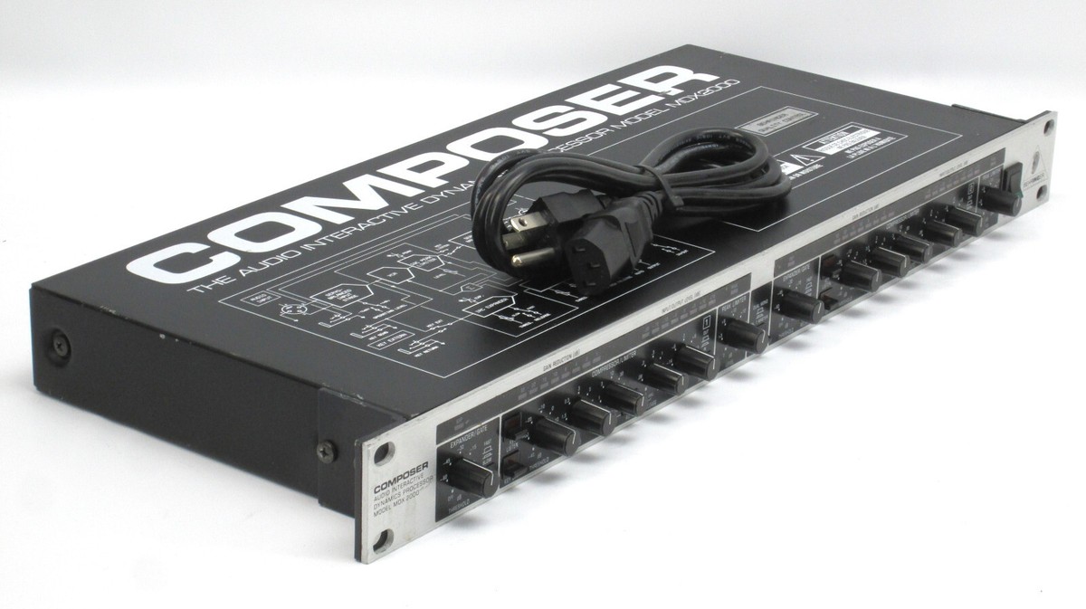 ベリンガー MDX2100 コンプ 中古】BEHRINGER MDX2100 動作品 ドイツ製
