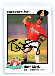1998  Arizona Fall League Prospects #22 Brent Stentz Auto Phoenix Desert Dogs