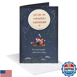 American Greetings Anniversary Card for Girlfriend (Doesn't Matter What We're - Picture 1 of 5