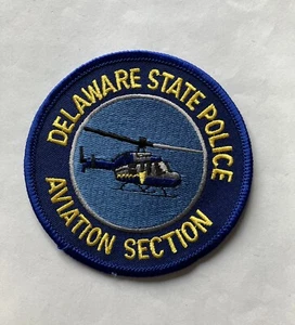 Parche obsoleto de la Sección de Aviación de la Policía Estatal de Delaware - Imagen 1 de 1