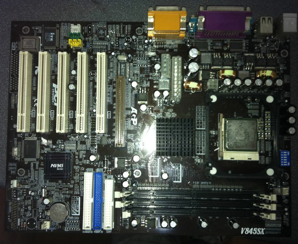 PcPartner V845SX Socket 478 Motherboard P4V845 series - Image 1 of 1