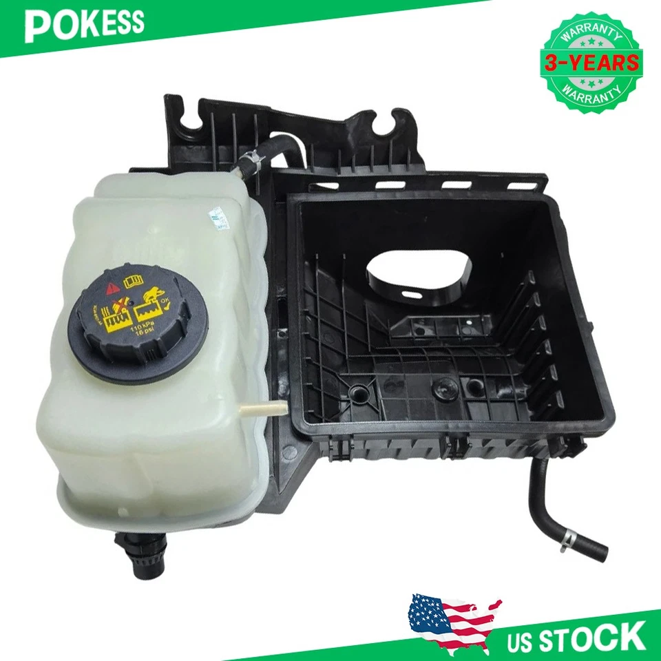 Coolant Radiator Reservoir Overflow Expansion Tank For Ford F-150 2010-2014 - Imagem 1 de 4
