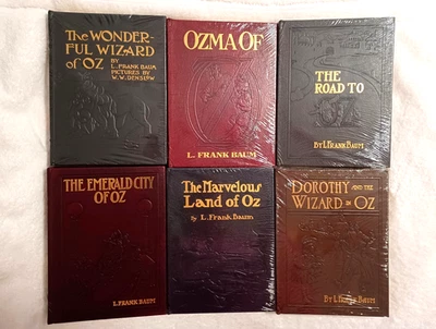 Easton Press COMPLETE 6 SET 5 NEW & SEALED Wizard of Oz COLLECTION EMBOSSED 1993 - Image 1 of 4