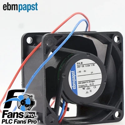 1PCS New  Ebmpapst 614JH DC24V 7.7W 60x60x32mm Cabinet Cooling Fan Fast Ship - Image 1 of 3