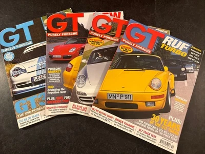 GT Purely Porsche Magazines x4 2004 - Issues 34-37 - 997 UK 1st Drive, 997 v 996 - Image 1 of 4
